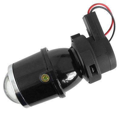 Universal 12V/55W H3 Projector Fog Lights Kit Mounting Brackets Black Metal