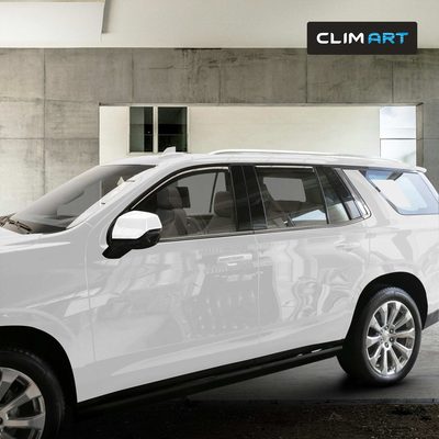 Clim Art Wind Deflectors for Cadillac Escalade Chevy Tahoe 2021-2026 Dark Smoke