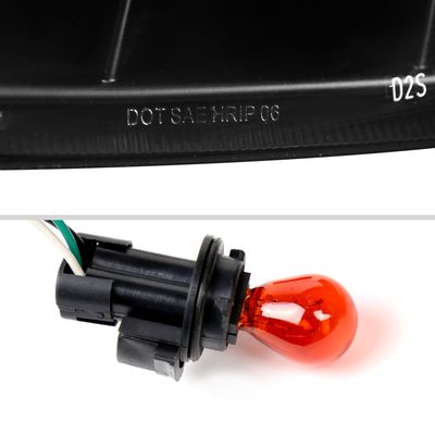 2006-2009 Nissan 350Z SMD LED Light Projector Headlights Matt Black/Clear