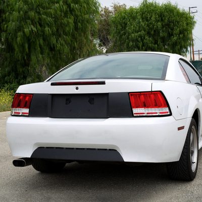 1999-2004 Ford Mustang Sequential LED Tail Lights Chrome Housing/Red Lens