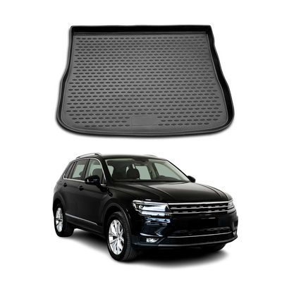 2017-2018 VW Tiguan Limited Cargo Liner Trunk Mat All Weather Black