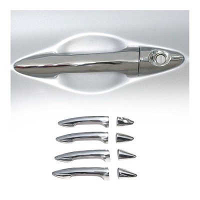 2012-2017 Hyundai Accent Car Door Handle Cover Protector Stainless Steel 8 Pcs