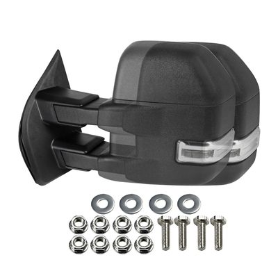 2015-2020 Ford F-150 Heated Towing Mirrors Clear Lens Sequential &Turn Signal