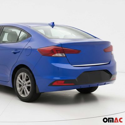 2021-2026 Hyundai Elantra Sedan Rear Trunk Lid Molding Trim Stainless Steel