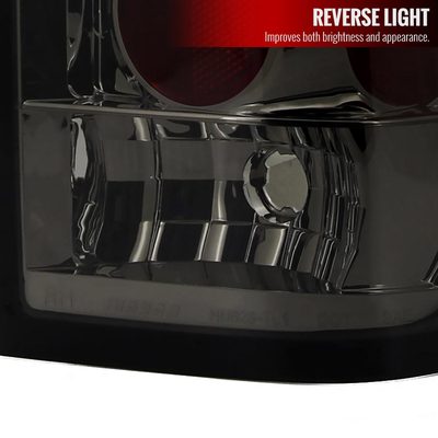 2004-2015 Nissan Titan Tail Lights Chrome Housing/Smoke Lens