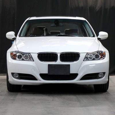 2006-2008 BMW E90 3 Series Sedan Dual Halo Headlights LED Light Chrome