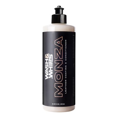 WASH&WHIPS MotoPro Motorcycle Detailing Kit - Bug Remover, Leather Care, Ceramic Spray