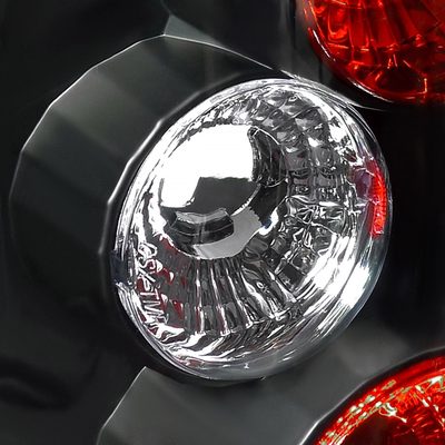 1993-1997 Ford Ranger Tail Lights Matte Black Housing/Clear Lens