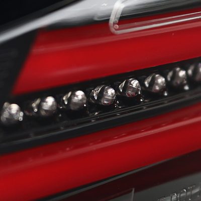 2006-2008 Lexus IS250/IS350 LED Tail Lights & Trunk Lights Jet Black/Clear