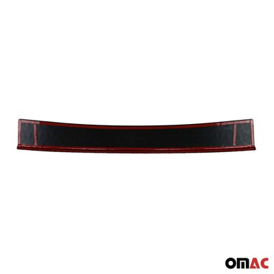 OMAC Rear Bumper Sill Cover for Ford Tourneo Custom I 2012-2023 Aluminium Black