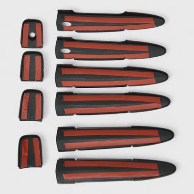 2013-2019 Nissan Sentra Door Handle Cover 4DR ABS Plastic Gloss Black 10 Pcs