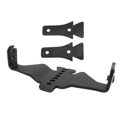Montaje para 2 barras LED 6" hilera sencilla para Wrangler JL / Jeep Gladiator 18-25