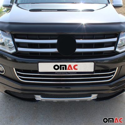 2010-2016 VW Amarok 4X2 Front Bumper Trim Molding Stainless Steel Silver 2 Pcs
