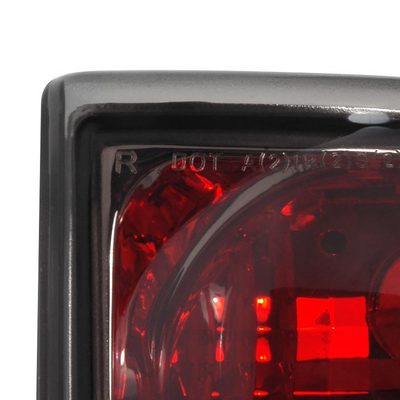 1995-2004 Chevy Blazer/S10 GMC Jimmy/Envoy Bravada Tail Lights Chrome/Smoke