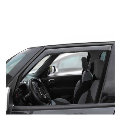 2014-2020 Fiat 500L Window Visor Vent Rain Deflector 2Pcs Smoke