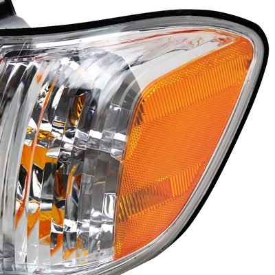 2005-2006 Toyota Tundra/05-2007 Sequoia Headlights Corner Lamps Amber & Chrome
