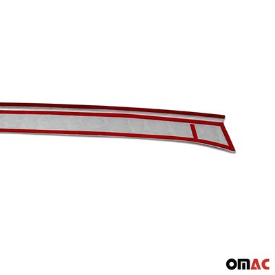 OMAC Rear Bumper Sill Cover for Mercedes Sprinter 2019-2026 Aluminium Silver