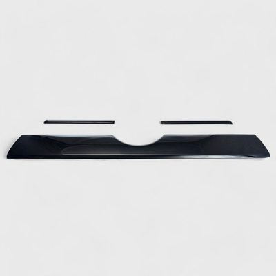 2010-2024 Toyota 4Runner Grille Overlay Gloss Black 3Pcs ABS Plastic