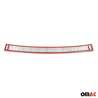 2015-2022 BMW X1 F48 Rear Bumper Sill Cover Protector Guard Stainless Steel