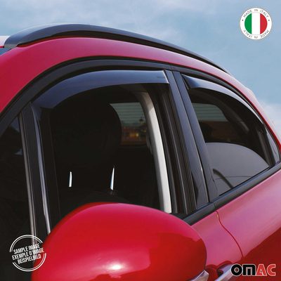 2013-2022 Buick Encore Window Visor Vent Rain Deflector 4Pcs Smoke