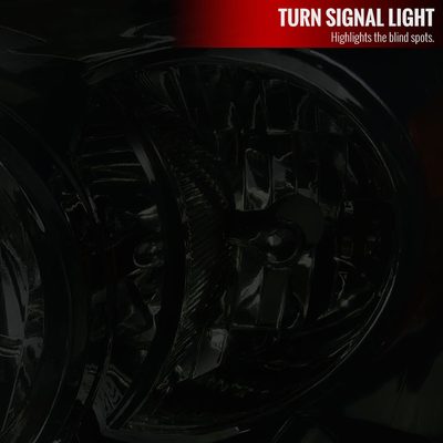 2006-2008 Dodge RAM 1500 2500 3500 Factory Crystal Headlights Smoke