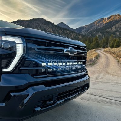 2020+ Chevrolet Silverado 2500/3500 Single 40in Light Bar - PRO