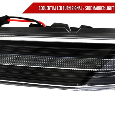 For Porsche 911 997/992 2019-2025 LED Turn Signal Light Clear With Sequental