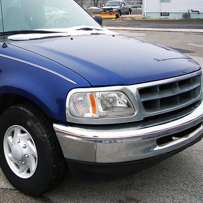 1997-2004 Ford F-150/Expedition Factory Headlights SMD LED Light Strip Chrome