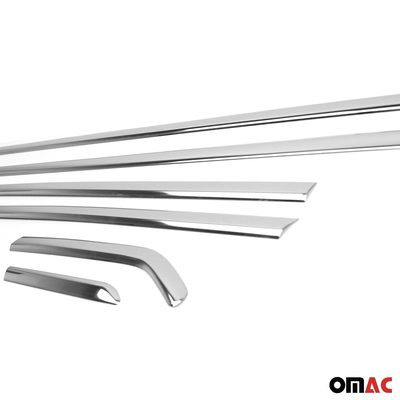 2012-2018 Ford Focus Sedan Window Molding Trim Streamer Stainless Steel