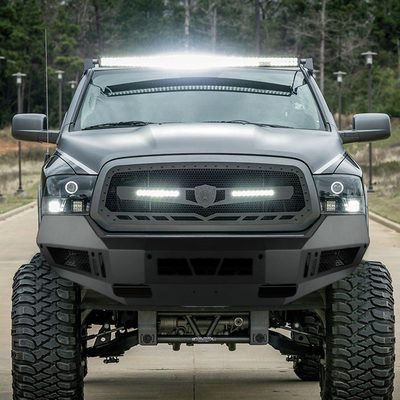 2013-2018 Dodge RAM 1500 /19-2021 Dodge RAM Classic Front Bumper LED Light Ports