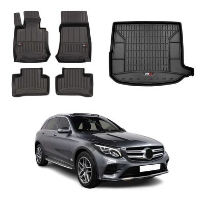 OMAC Floor Mats & Cargo Liners for Mercedes GLC Class Coupe C253 2017-2019