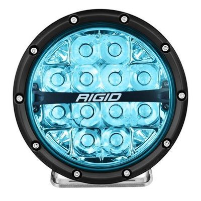 Par de Faros Redondos Rigid 360 Series RGB de 6" con tipo de haz Spot