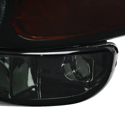 1999-2007 GMC Sierra/ Yukon/Yukon XL Factory Crystal Headlights Amber & Smoke