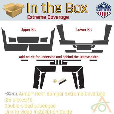 Xpel Armor Rear Bumper Protection for Cybertruck