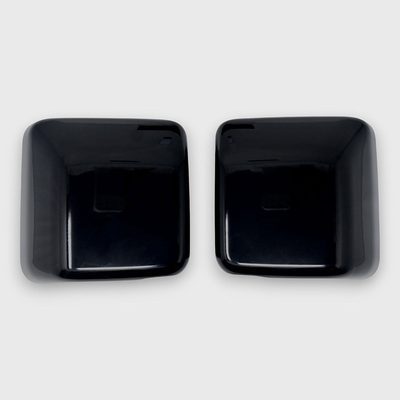 2020-2025 Jeep Gladiator Mirror Cover Caps Gloss Black 2Pcs ABS Plastic