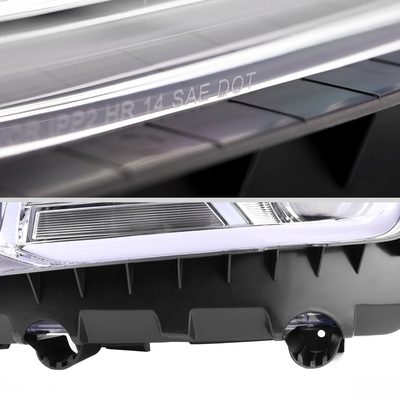 2014-2015 Chevy Camaro LED Projector Headlights Turn Signal Lights Chrome