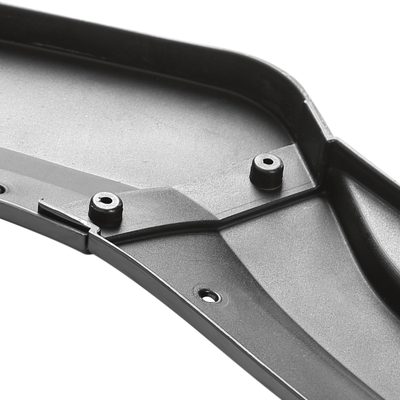 2015-2018 Ford Focus Glossy Black Polypropylene 3Pcs Bumper Lip Spoiler