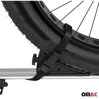 Roof Bicycle Rack Bike Carrier Alu Upright with Optional 0,6x4 Inch Fork Kit