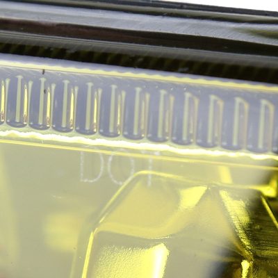 2001-2002 Toyota Corolla H3 Fog Lights Chrome Housing/Yellow Lens