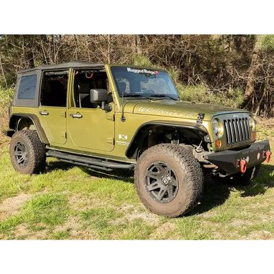 Cantoneras Tubulares Traseras HD Rugged Ridge para Wrangler JL / Gladiator 18-26 (2 y 4 puertas)