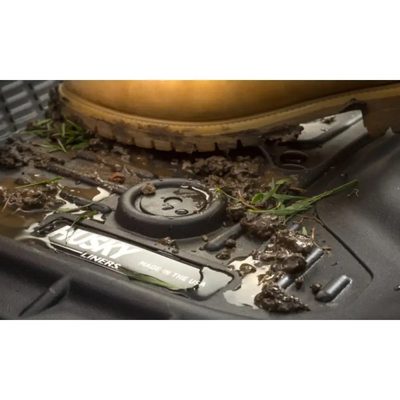 Tapetes Husky Weatherbeater 1ra y 2da Fila color Negro para Hilux 16 - 26