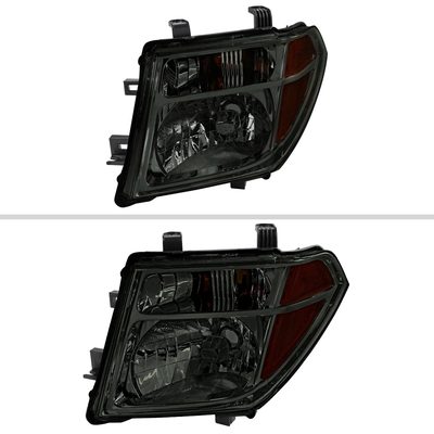 2005-2008 Nissan Frontier/2005-2006 Pathfinder Factory Headlights Chrome/Smoke