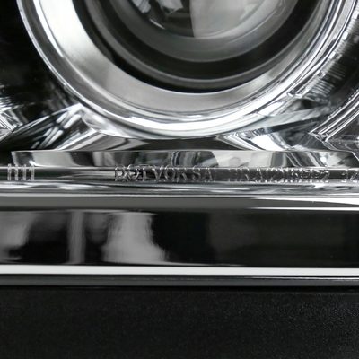 2014-2015 Chevy Silverado 1500 Projector Headlights Chrome/Clear Lens