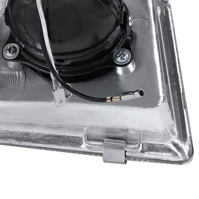 1993-1997 Ford Ranger Headlights Integrated H3 Projector Fog Light Chrome