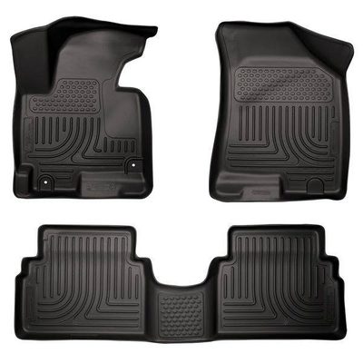 Husky FloorLiners 1ra y 2da fila negro Kia Sportage 14-16