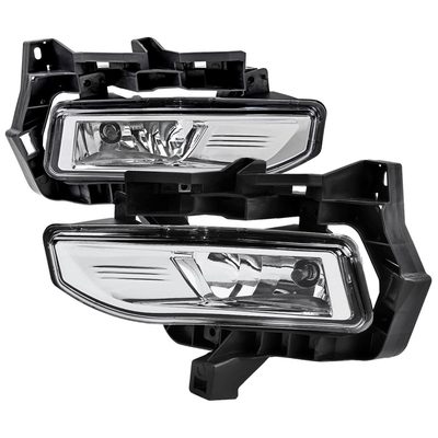 2017-2019 Nissan Versa Note Hatchback H8 Fog Lights Kit Chrome/Clear Lens