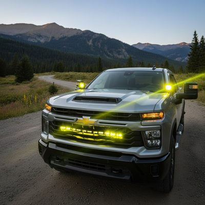 2020+ Chevrolet Silverado 2500/3500 Single 40in Light Bar - PRO