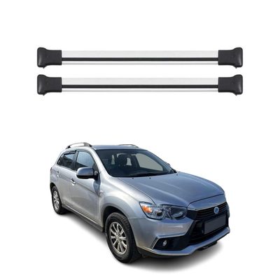 2011-2024 Mitsubishi Outlander Sport Roof Rack Cross Bars Silver