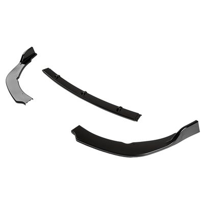 2018-2020 Toyota Camry SE/XSE/LE/XLE Glossy Black 3Pcs Bumper Lip Spoiler