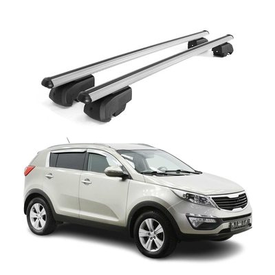 2011-2016 Kia Sportage Roof Rack Cross Bars Silver